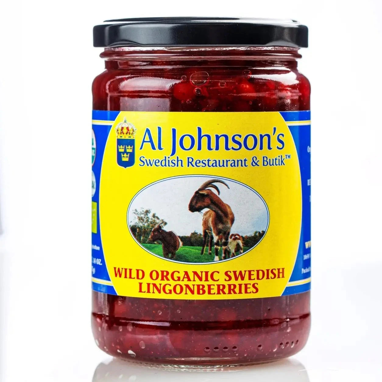 Al Johnson's Wild Organic Swedish Lingonberries